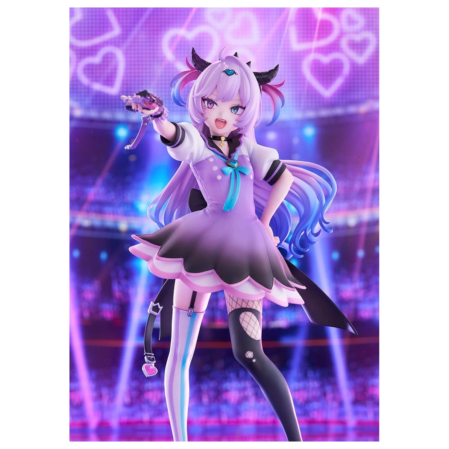 Needy Girl Overdose PVC Figure 1/7 Purple Lollipop 22 cm product photo