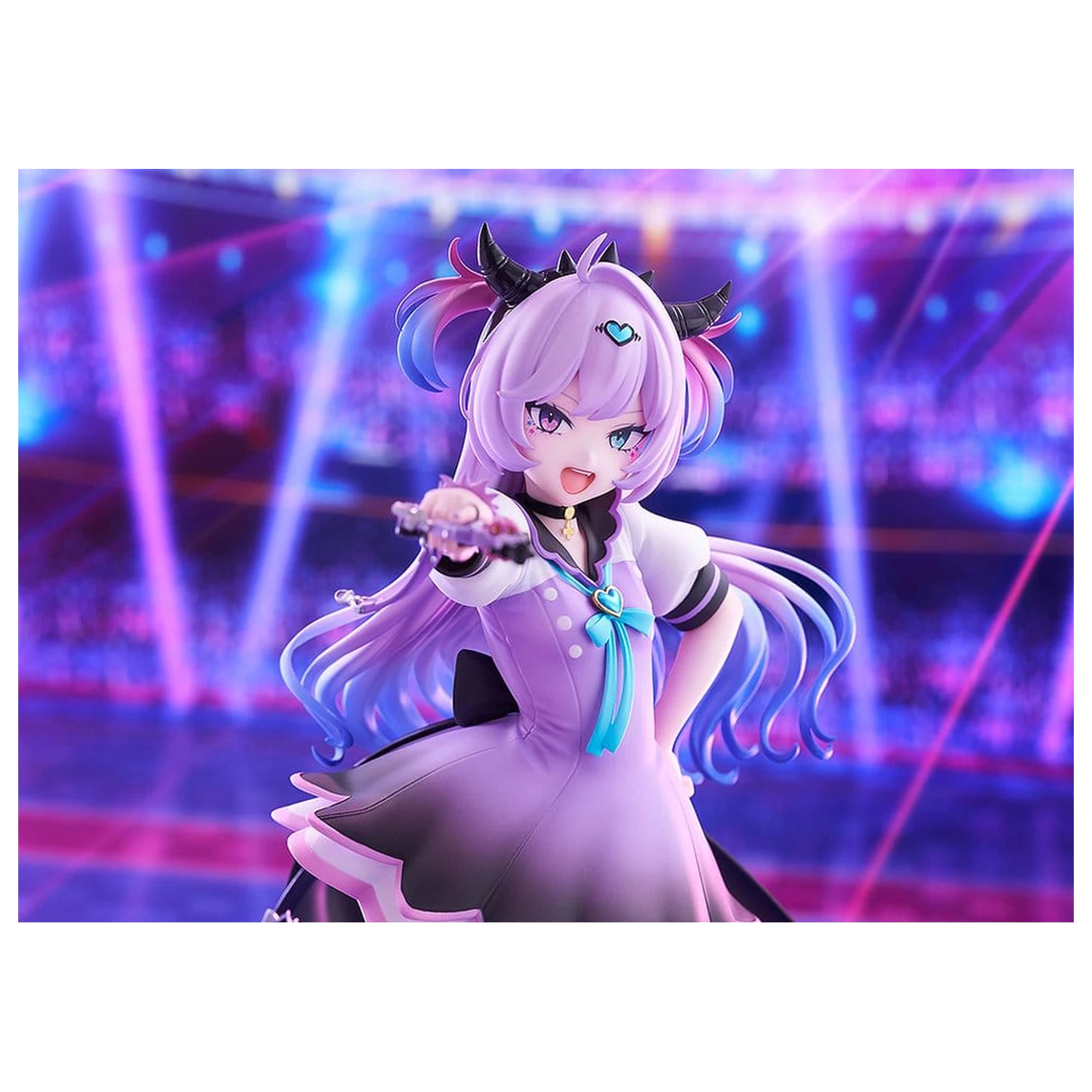 Needy Girl Overdose PVC Figure 1/7 Purple Lollipop 22 cm product photo