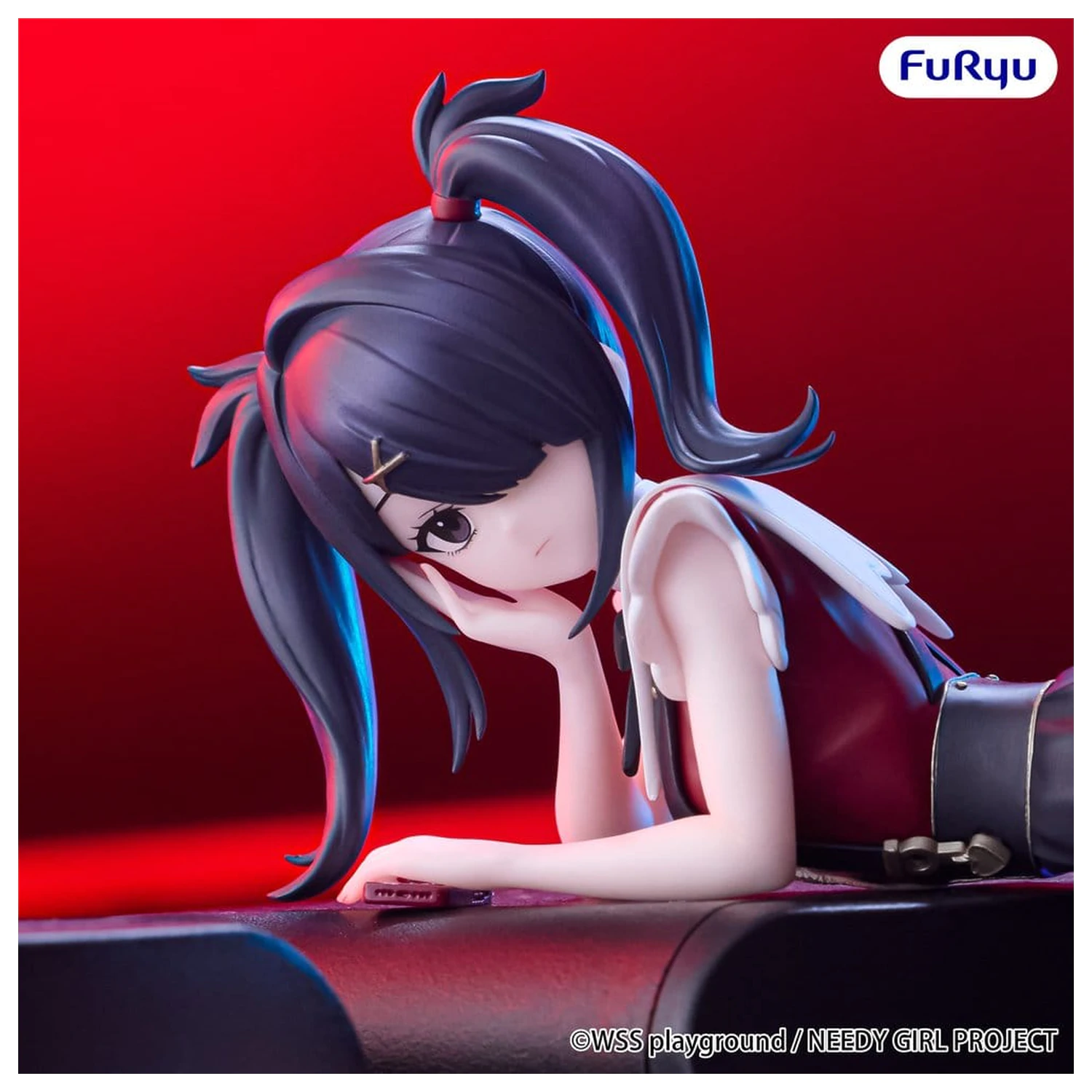 Needy Girl Overdose Noodle Stopper PVC Figure Ame-chan 14 cm product photo