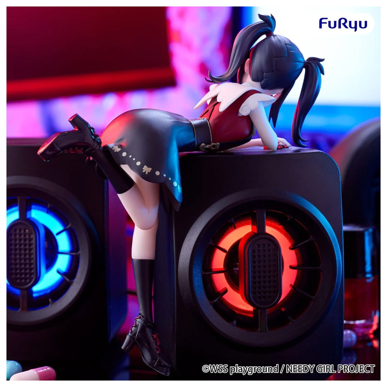 Needy Girl Overdose Noodle Stopper PVC Figure Ame-chan 14 cm product photo