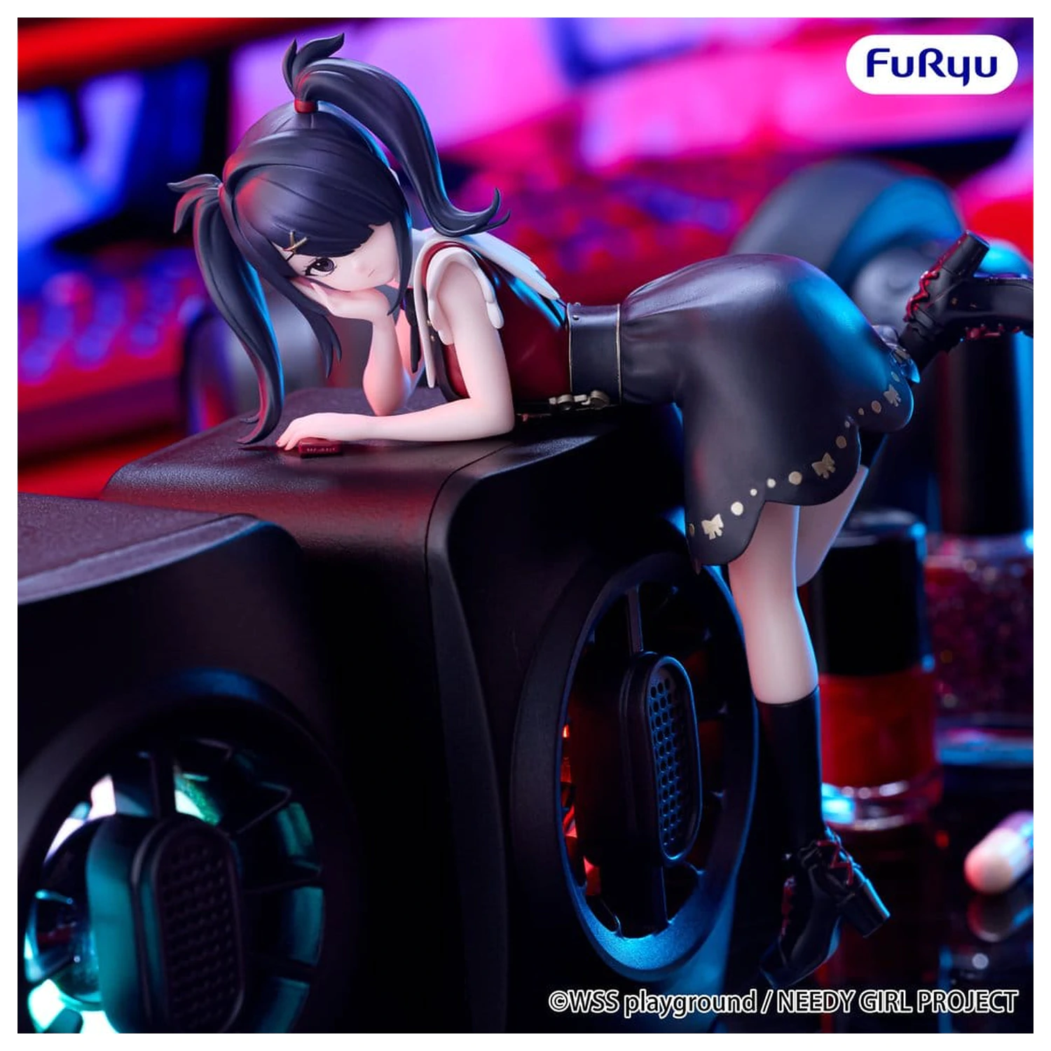 Needy Girl Overdose Noodle Stopper PVC Figure Ame-chan 14 cm product photo