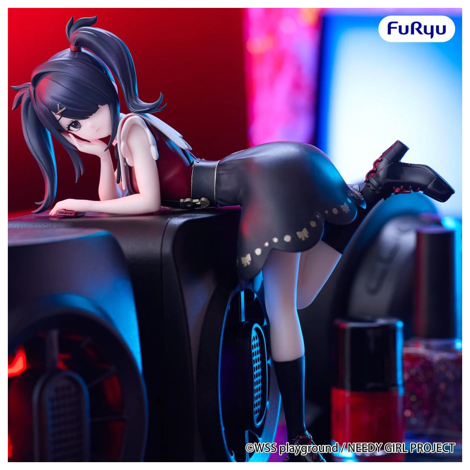 Needy Girl Overdose Noodle Stopper PVC Figure Ame-chan 14 cm product photo