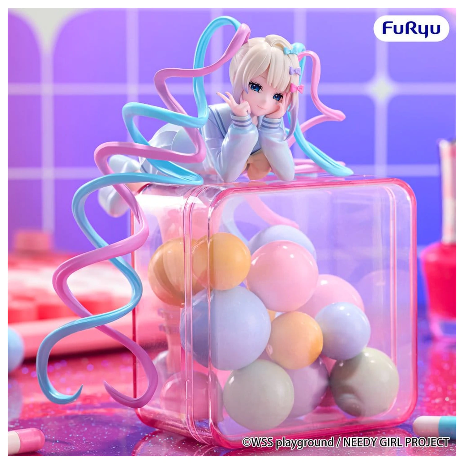 Needy Girl Overdose Noodle Stopper PVC Figure OMGkawaiiAngel 14 cm product photo