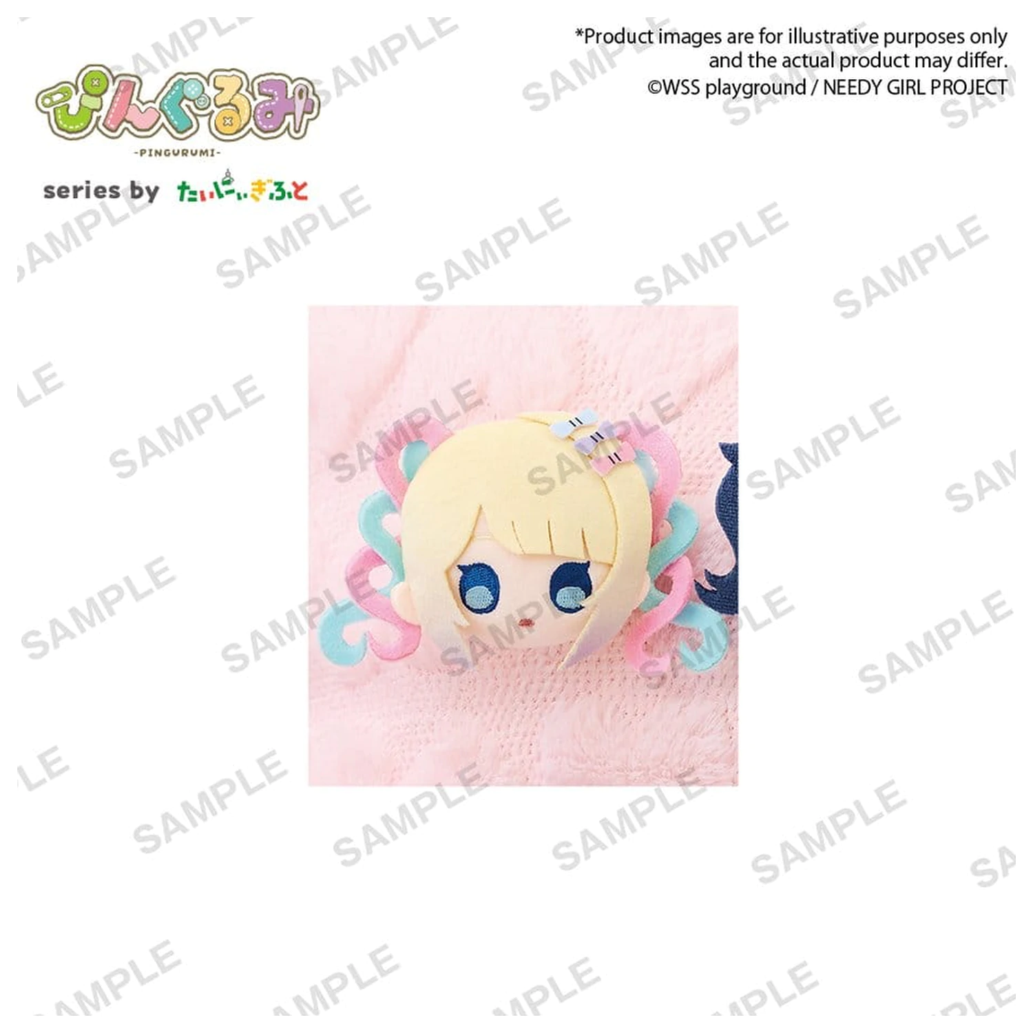 Needy Girl Overdose Pingurumi Mini Figure Internet Angel 8 cm product photo