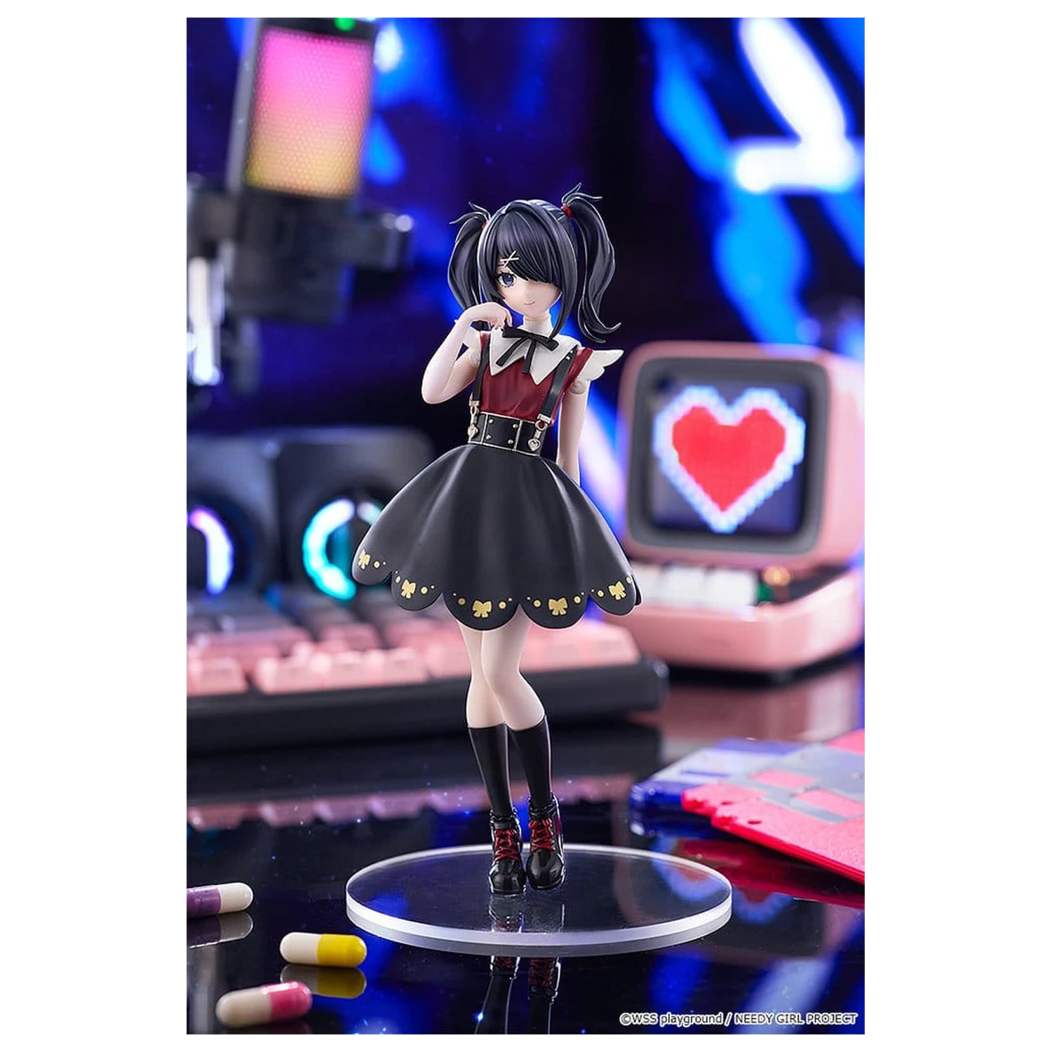 Needy Girl Overdose Pop Up Parade PVC figure Ame-chan: Anime Ver. 17 cm product photo