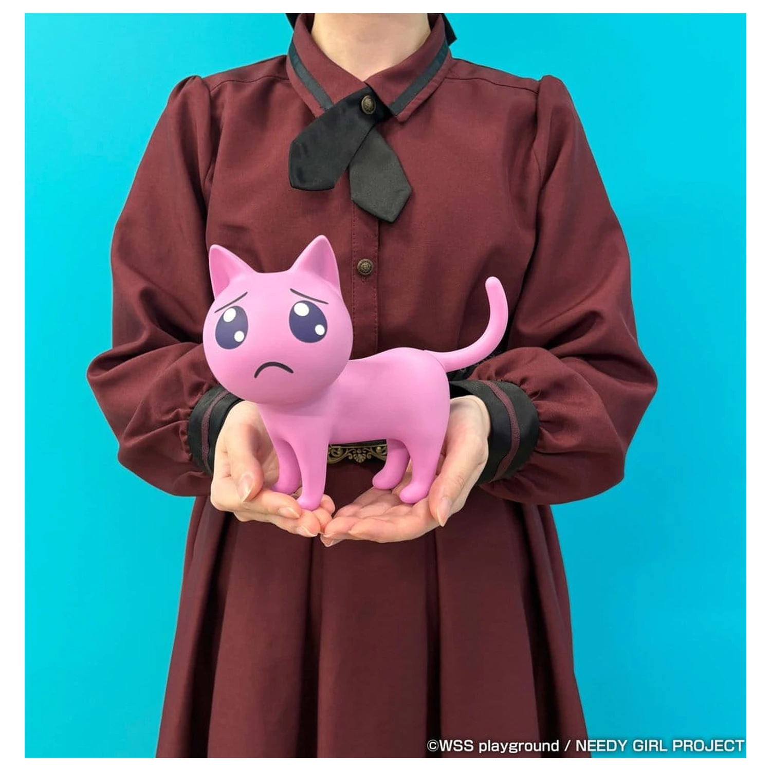 Needy Girl Overdose Soft Vinyl Figure Cat Sorry 15 cm product photo