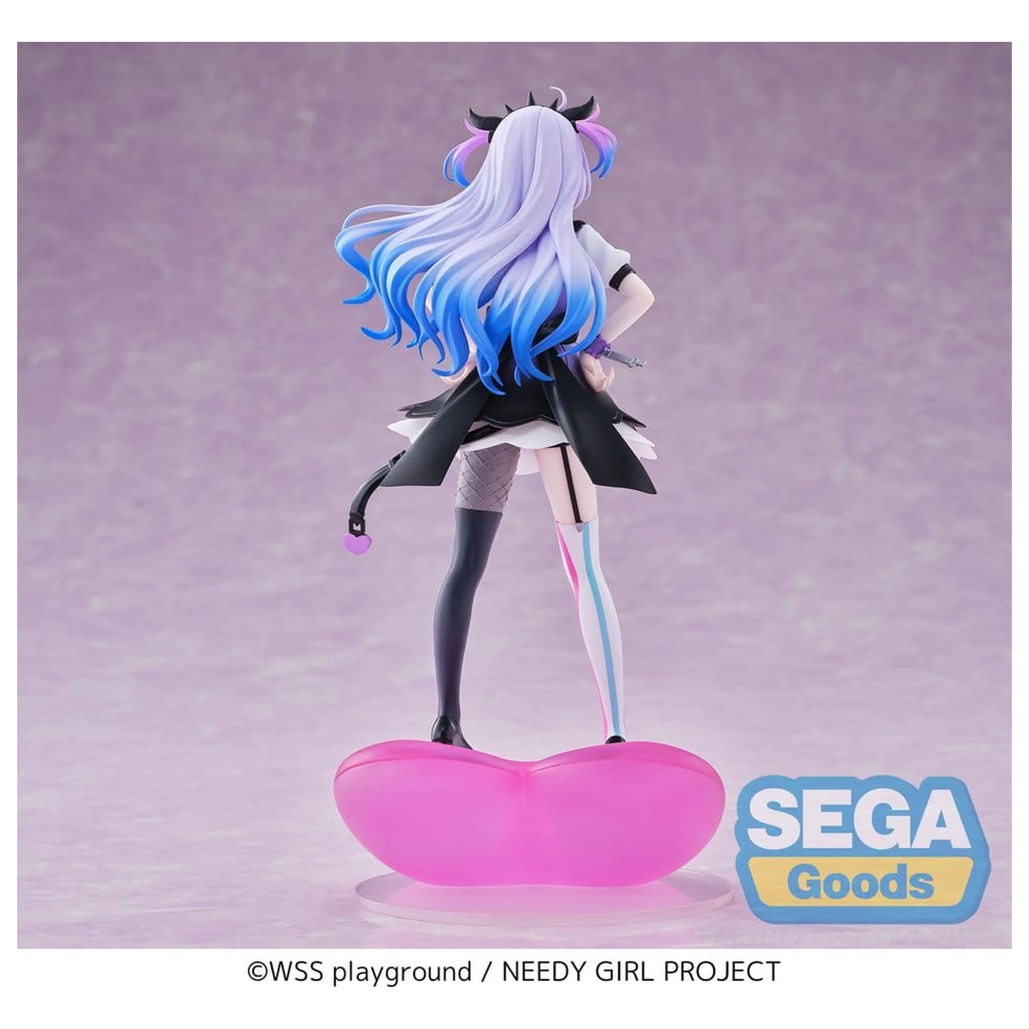 Needy Girl Overdose XStellar PVC Figure PURPLE LOLLIPOP 20 cm product photo