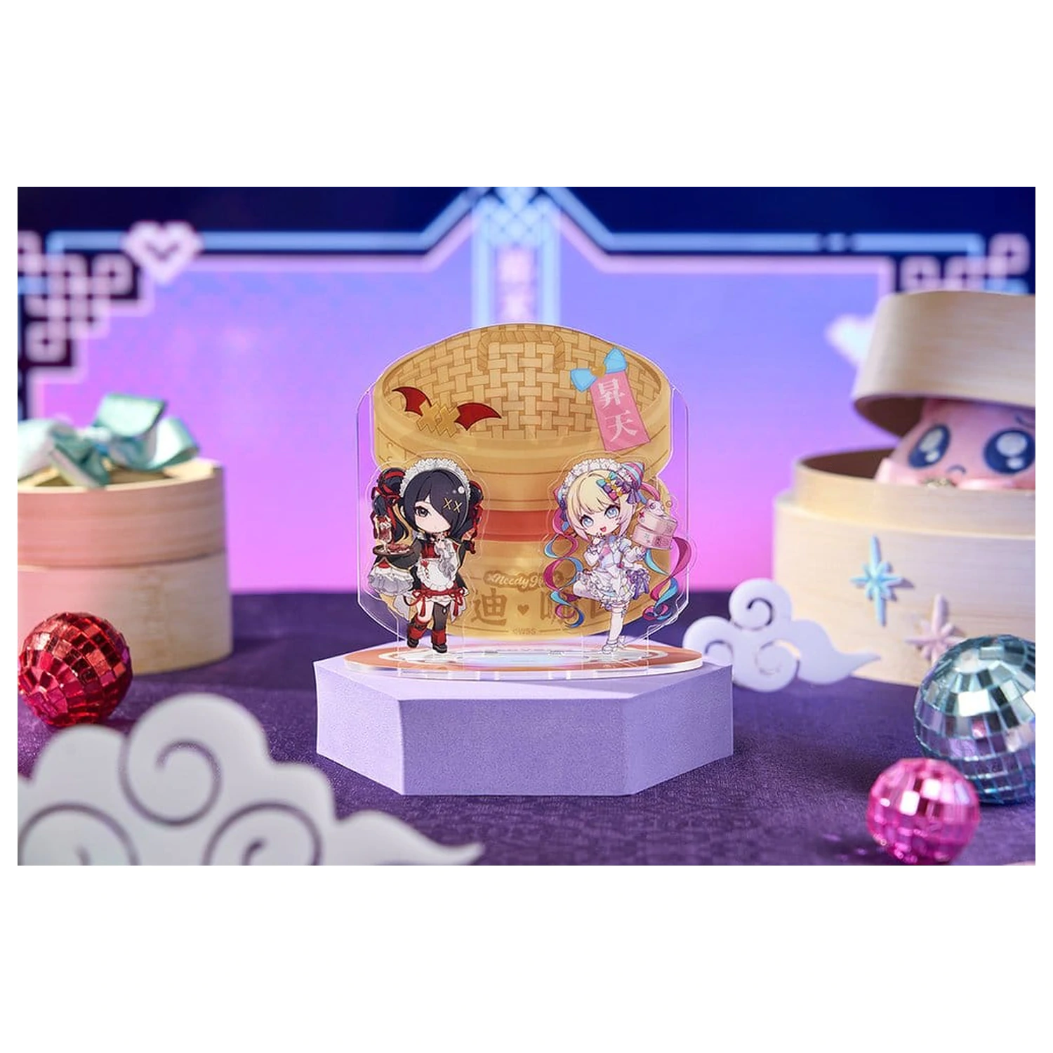 Needy Streamer Overload Needy Streamer Chinese Restaurant Series Acrylic Diorama Chibi product photo