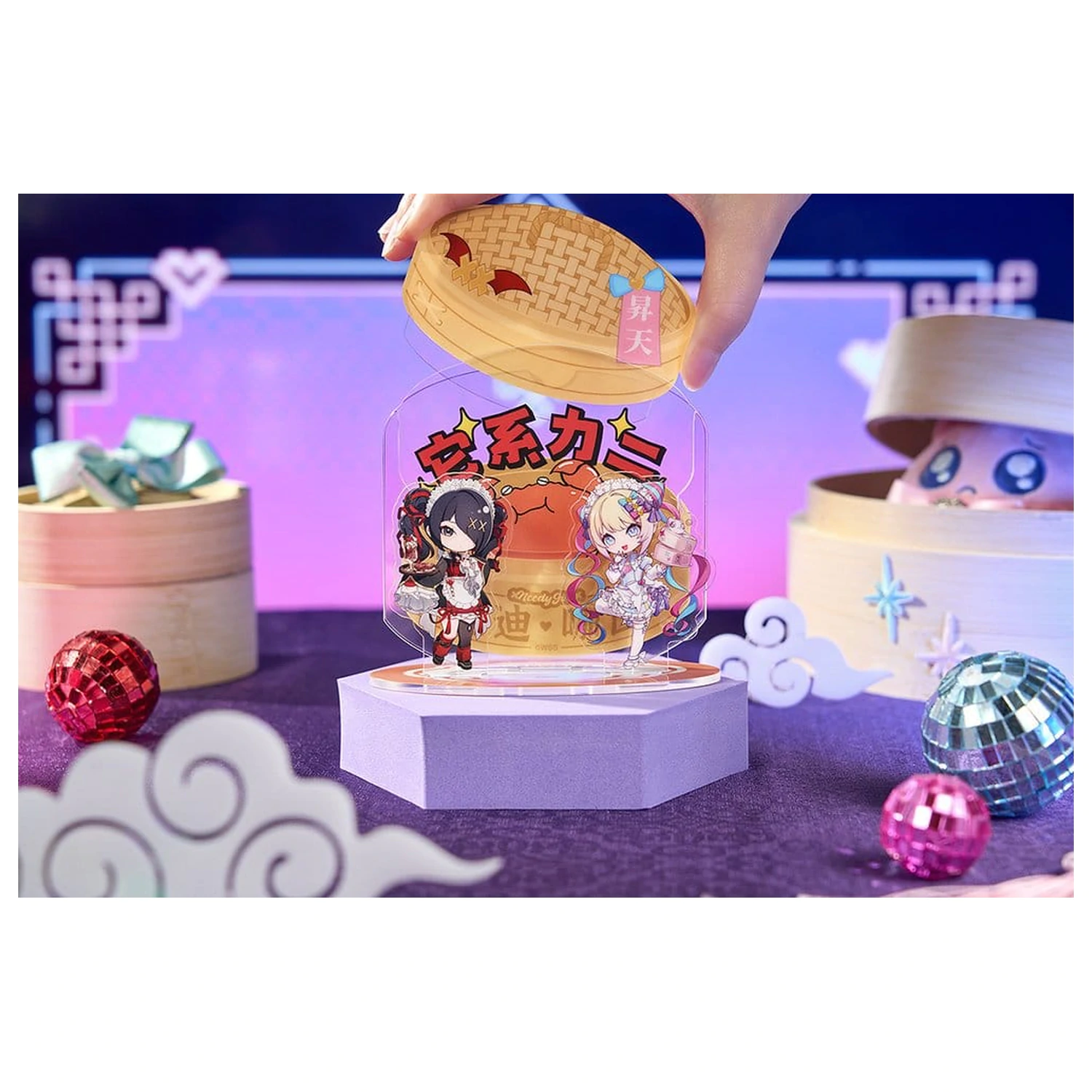 Needy Streamer Overload Needy Streamer Chinese Restaurant Series Acrylic Diorama Chibi product photo