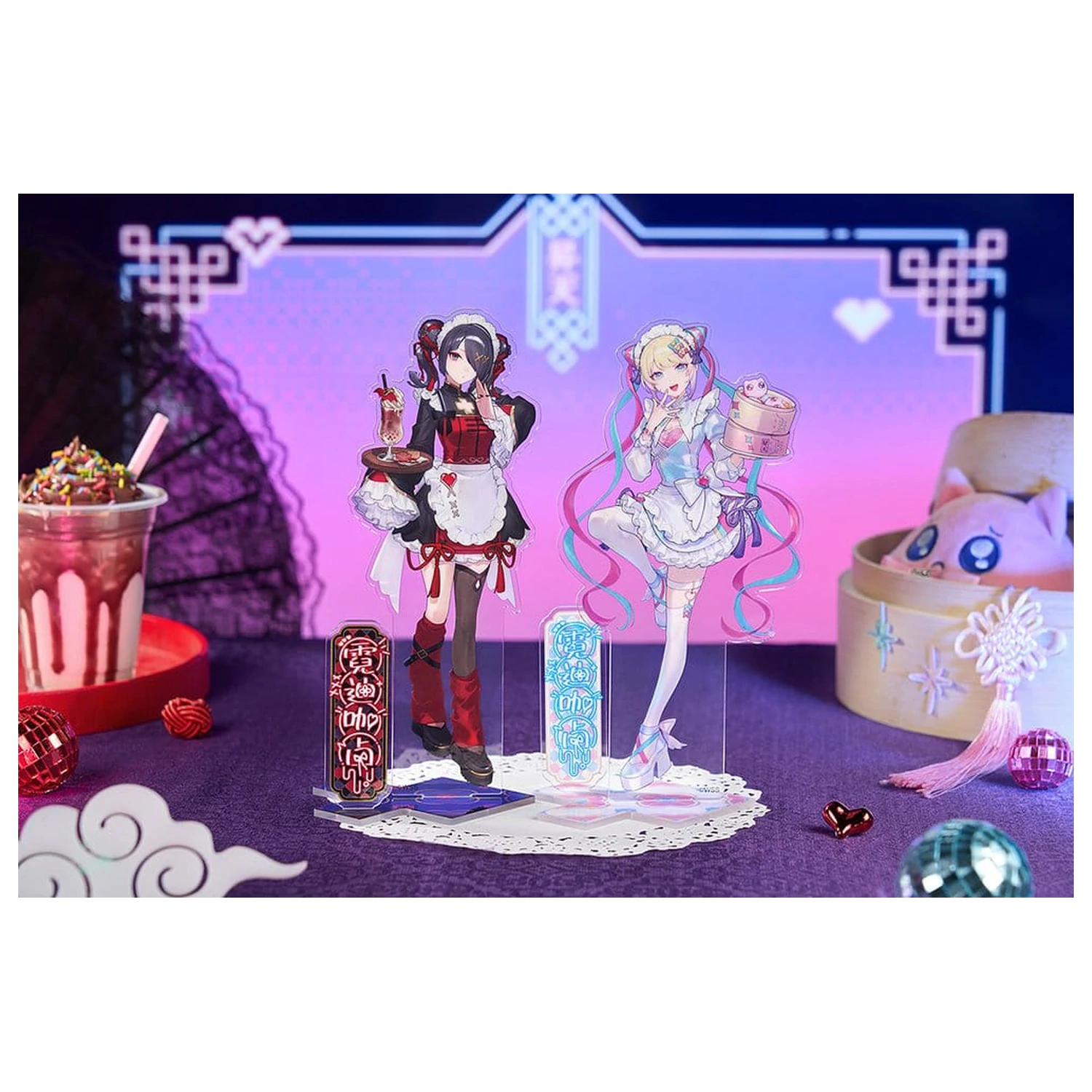 Needy Streamer Overload Needy Streamer Chinese Restaurant Series Acrylic Stand Ame 21 cm product photo