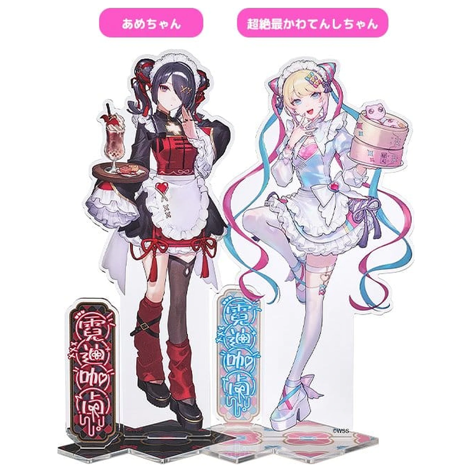 Needy Streamer Overload Needy Streamer Chinese Restaurant Series Acrylic Stand Ame 21 cm product photo