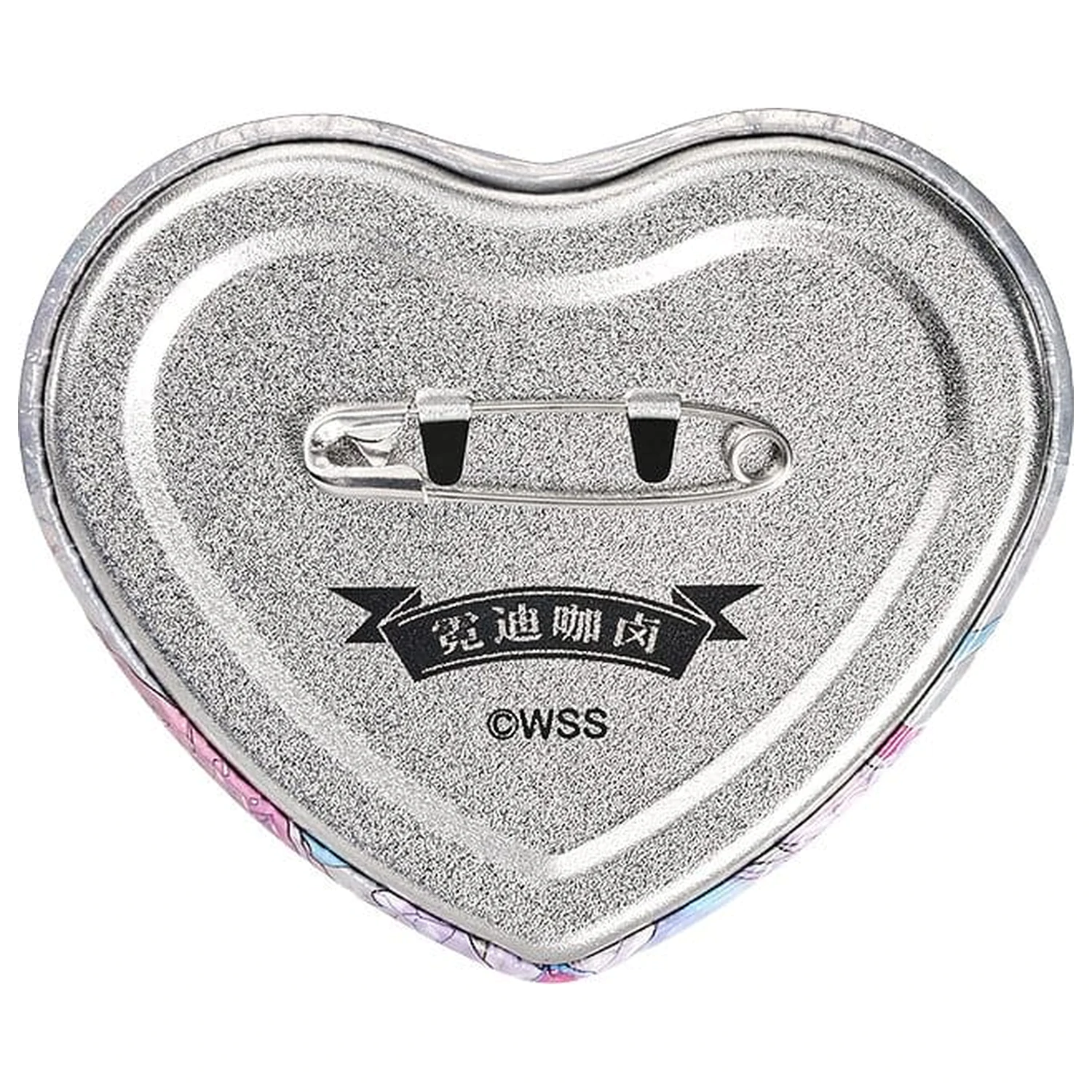 Needy Streamer Overload Needy Streamer Chinese Restaurant Series Heart-Shaped Pinback Button Ame product photo