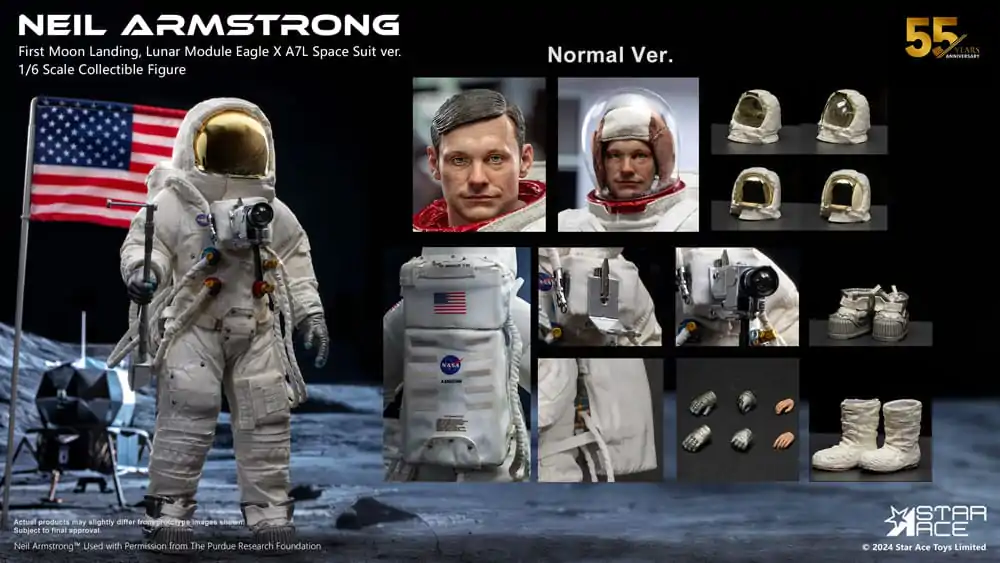 Neil Armstrong Action Figure 1/6 Neil Armstrong 30 cm termékfotó