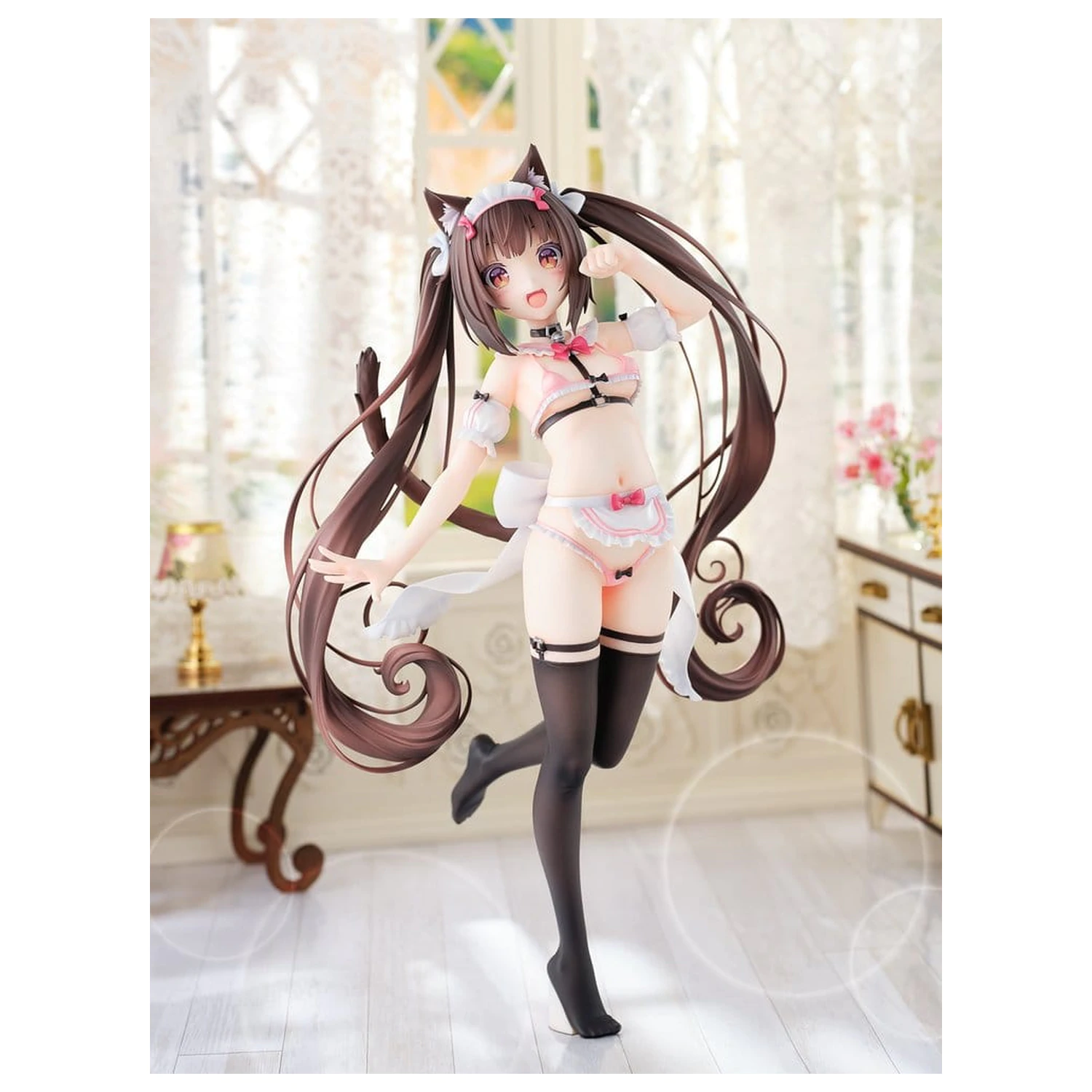 Nekopara PVC Figure 1/5.5 Chocola Micro Bikini Maid -STD Edition- 30 cm product photo
