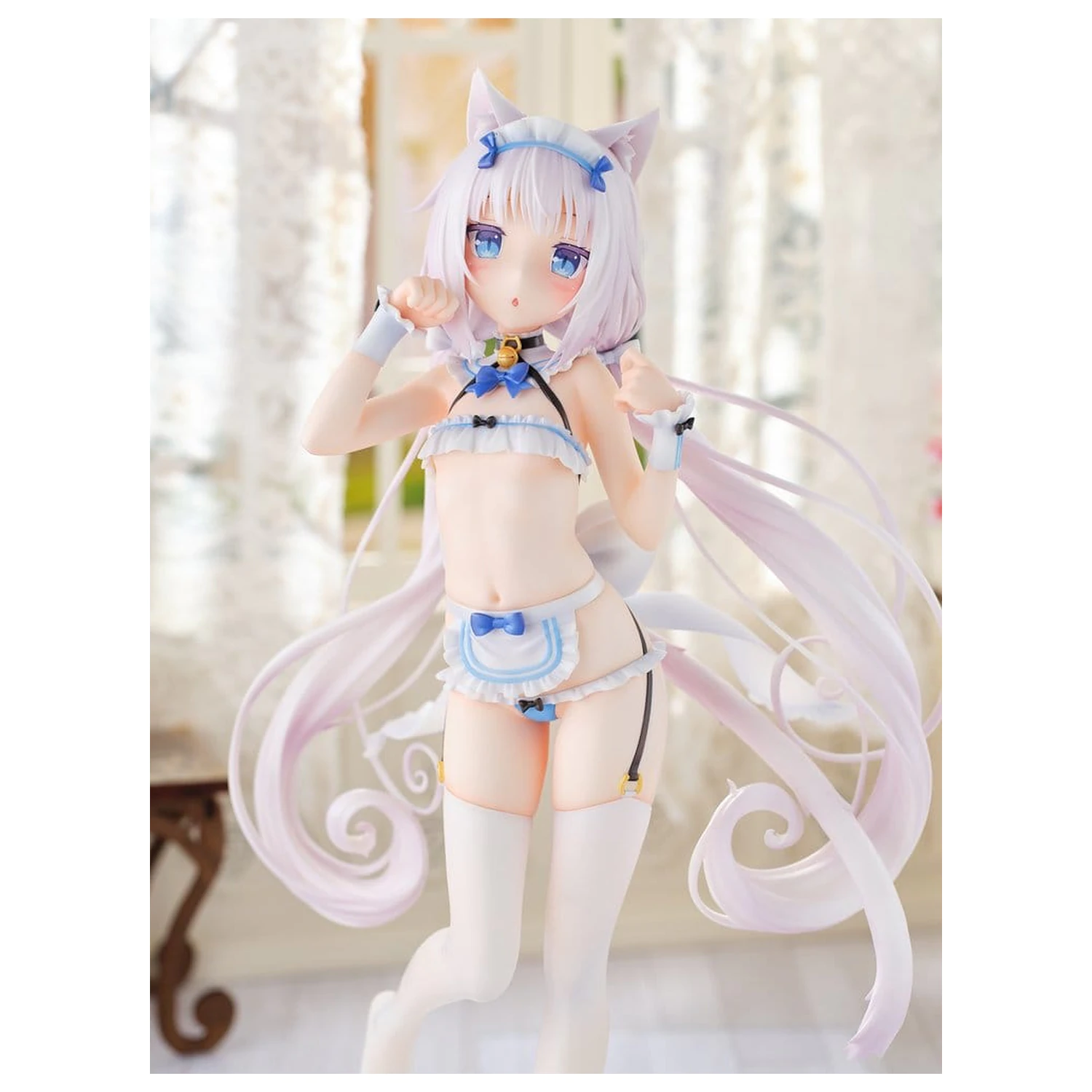Nekopara PVC Figure 1/5.5 Vanilla Micro Bikini Maid -STD Edition- 29 cm product photo