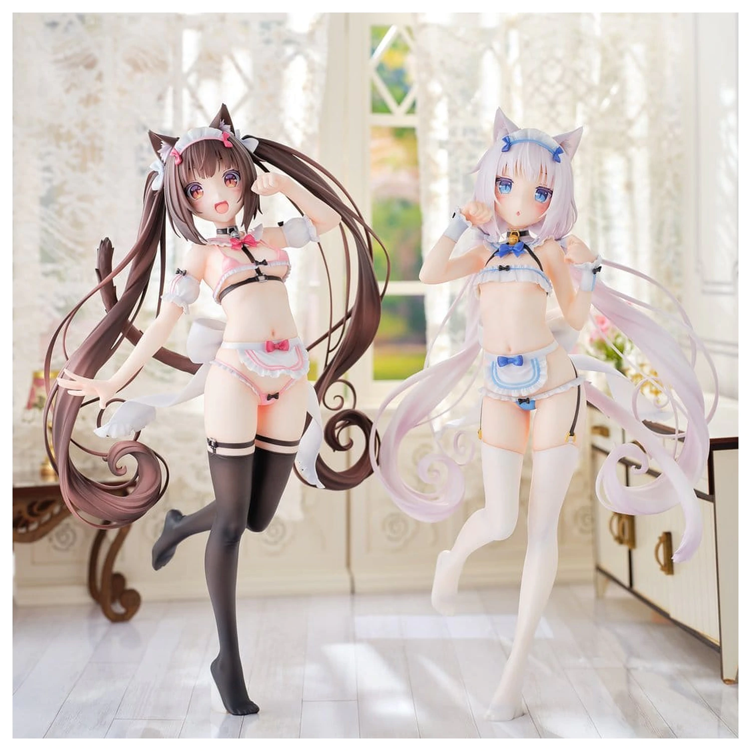 Nekopara PVC Figure 1/5.5 Vanilla Micro Bikini Maid -STD Edition- 29 cm product photo