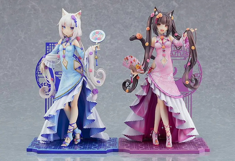 Nekopara PVC Statue 1/7 Chocola: Chinese Dress Ver. 22 cm product photo