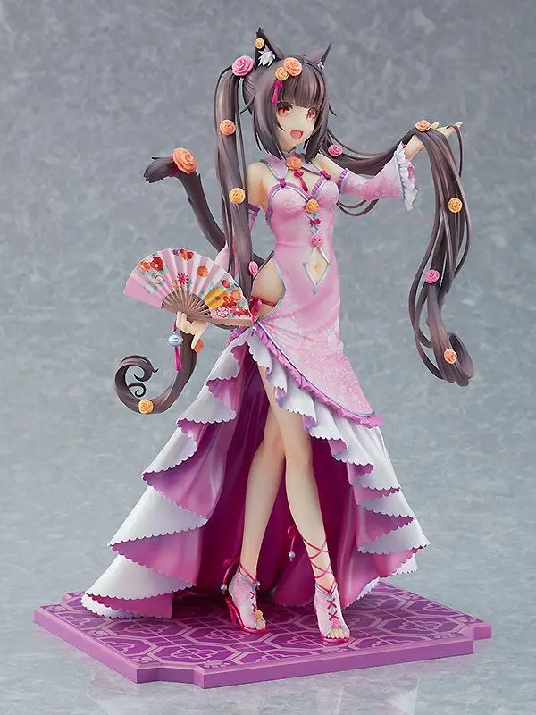 Nekopara PVC Statue 1/7 Chocola: Chinese Dress Ver. 22 cm product photo