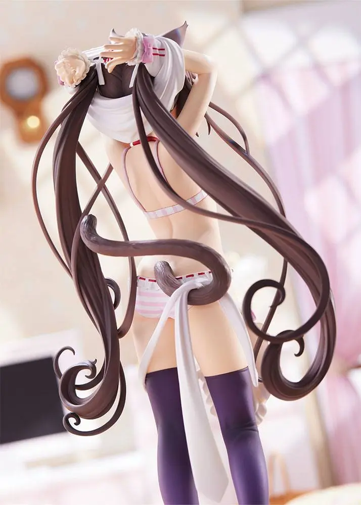 Nekopara PVC Statue 1/7 Chocola Dress up time 24 cm product photo