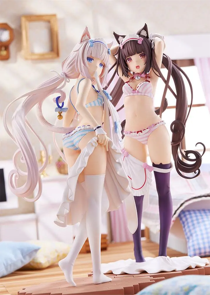 Nekopara PVC Statue 1/7 Chocola Dress up time 24 cm product photo