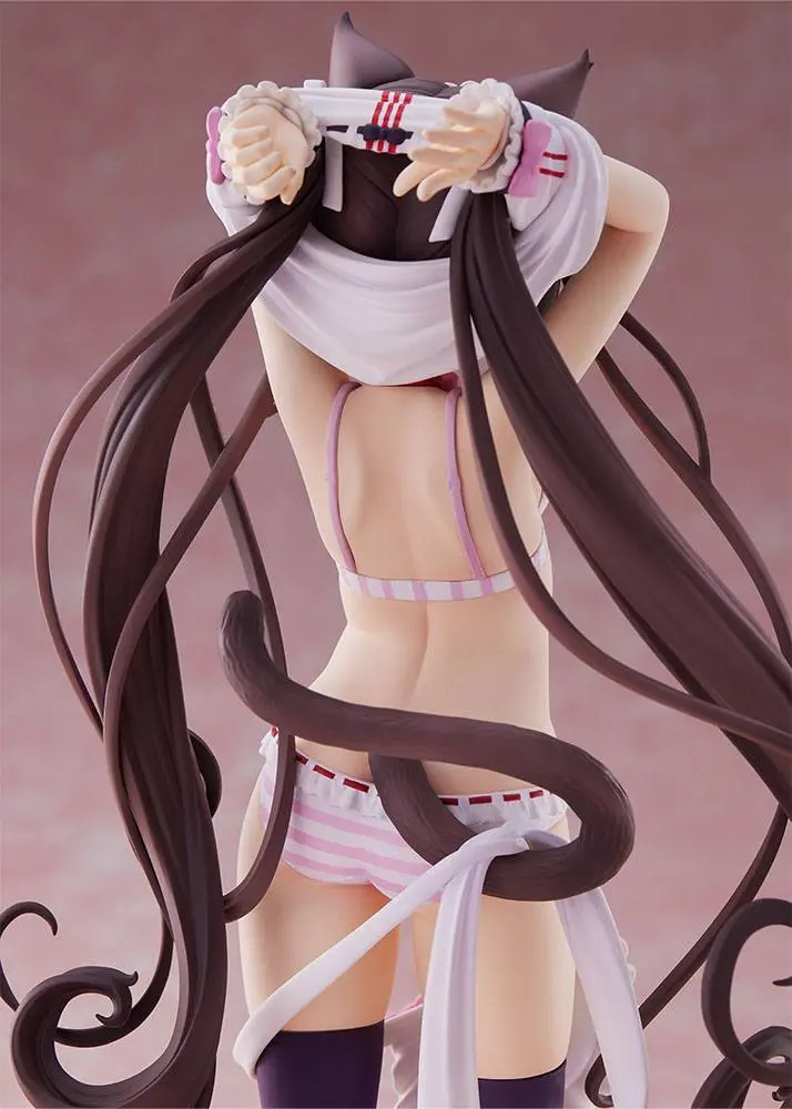 Nekopara PVC Statue 1/7 Chocola Dress up time 24 cm product photo