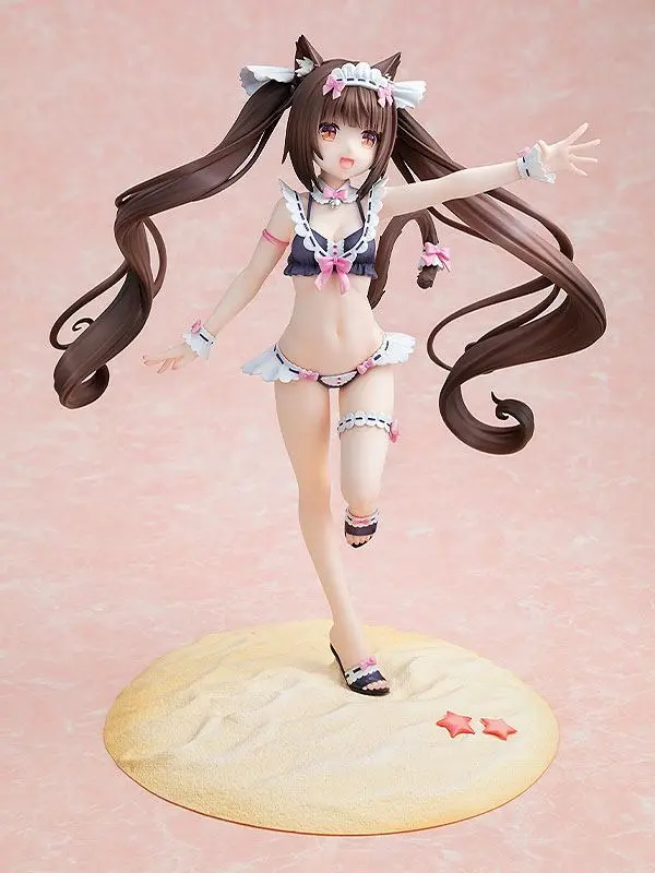Nekopara PVC Statue 1/7 Chocola: Maid Swimsuit Ver. 26 cm product photo