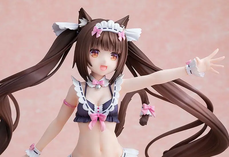 Nekopara PVC Statue 1/7 Chocola: Maid Swimsuit Ver. 26 cm product photo