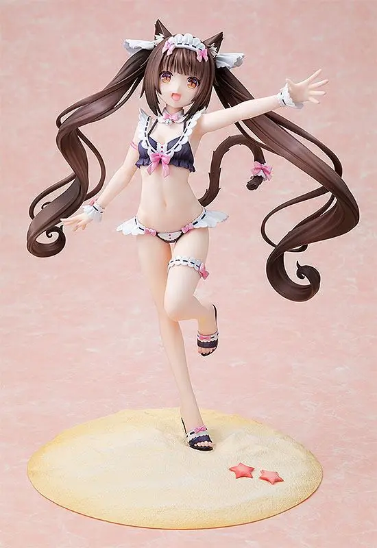 Nekopara PVC Statue 1/7 Chocola: Maid Swimsuit Ver. 26 cm product photo