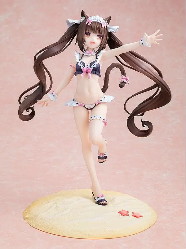 Nekopara PVC Statue 1/7 Chocola: Maid Swimsuit Ver. 26 cm product photo