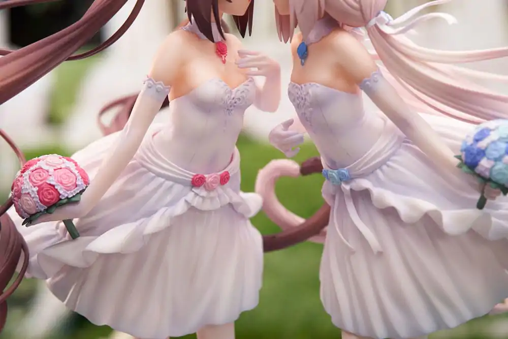 Nekopara PVC Statue 1/7 Nekopara Chocola & Vanilla Dream of Eden Ver. 23 cm termékfotó