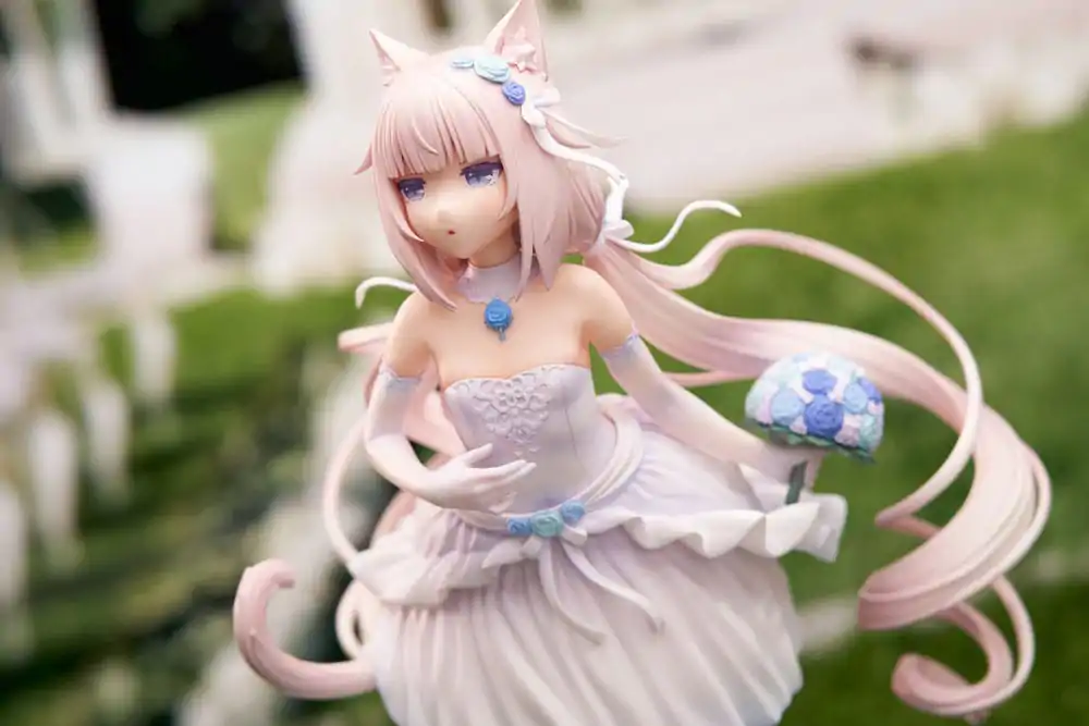 Nekopara PVC Statue 1/7 Nekopara Vanilla Dream of Eden Ver. 23 cm termékfotó