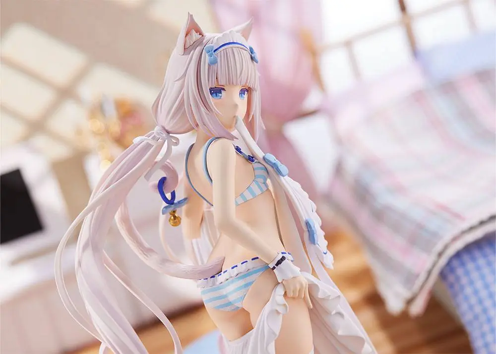 Nekopara PVC Statue 1/7 Vanilla Dress up time 24 cm product photo