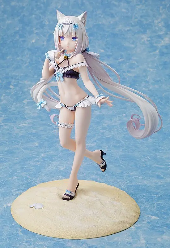 Nekopara PVC Statue 1/7 Vanilla: Maid Swimsuit Ver. 25 cm product photo