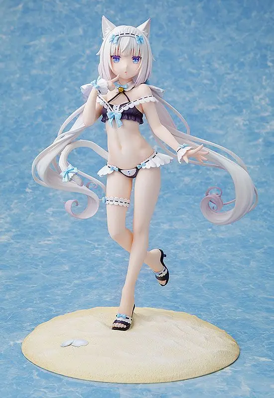 Nekopara PVC Statue 1/7 Vanilla: Maid Swimsuit Ver. 25 cm product photo