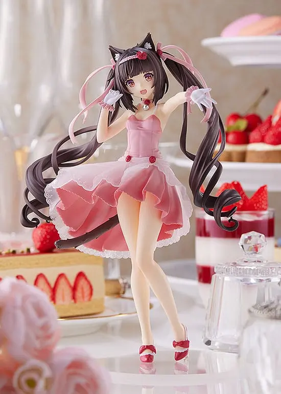 Nekopara Pop Up Parade PVC Statue Chocola: Cocktail Dress Ver. 17 cm termékfotó