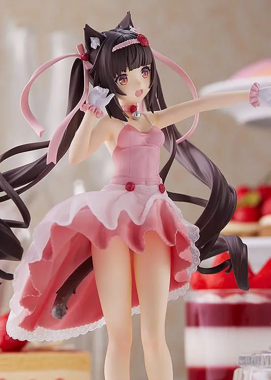 Nekopara Pop Up Parade PVC Statue Chocola: Cocktail Dress Ver. 17 cm termékfotó