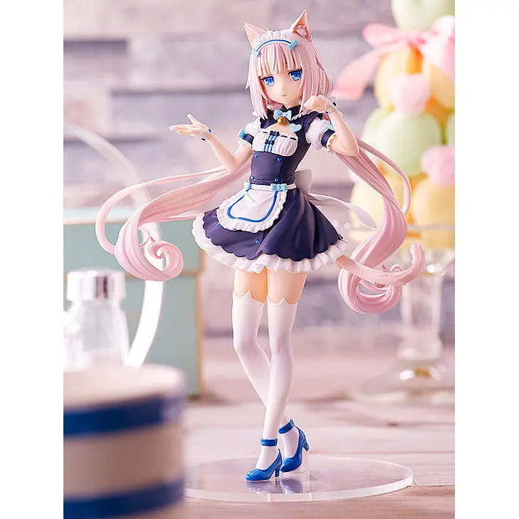 Nekopara Pop Up Parade PVC Statue Vanilla Patisserie La Soleil Uniform 17 cm product photo