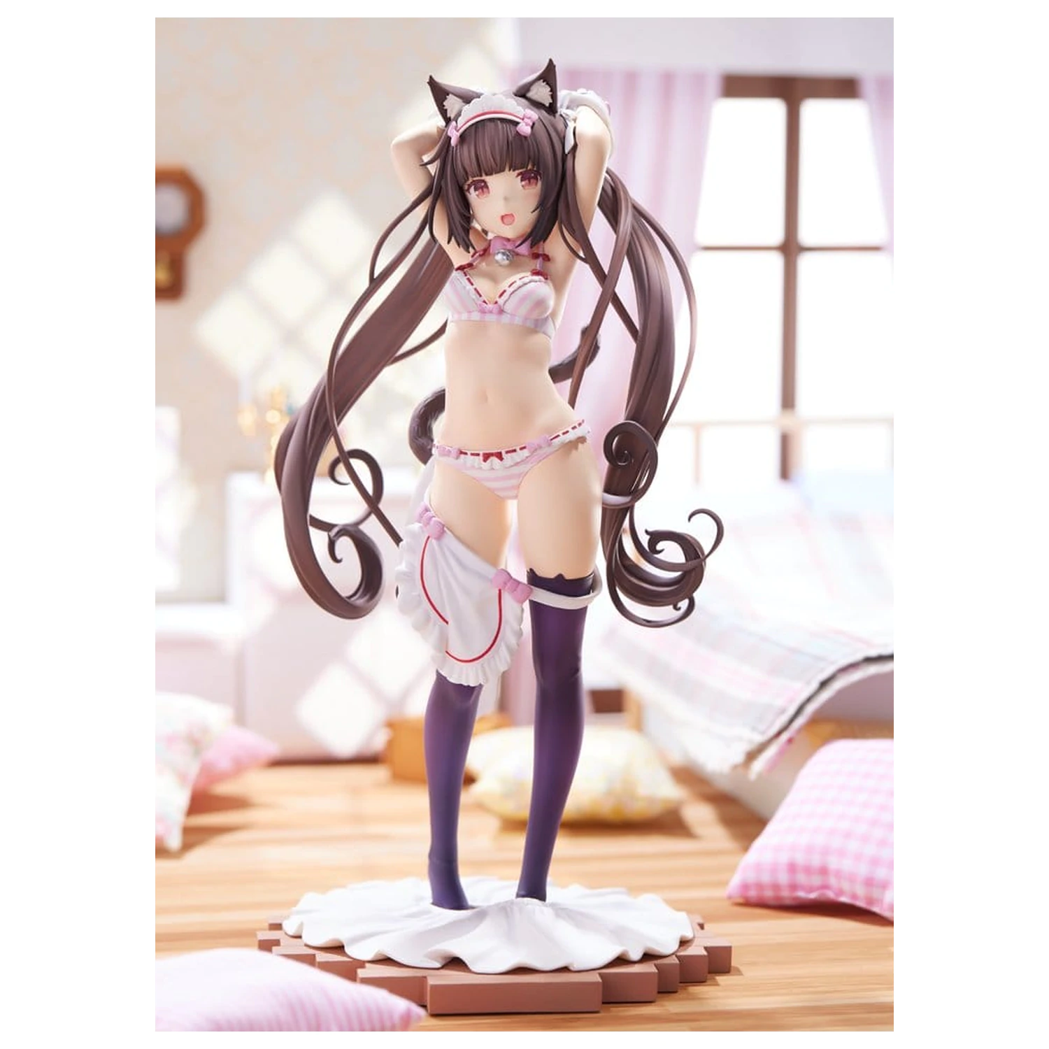 Nekopara PVC Figure 1/7 Chocola Dress up time 24 cm product photo