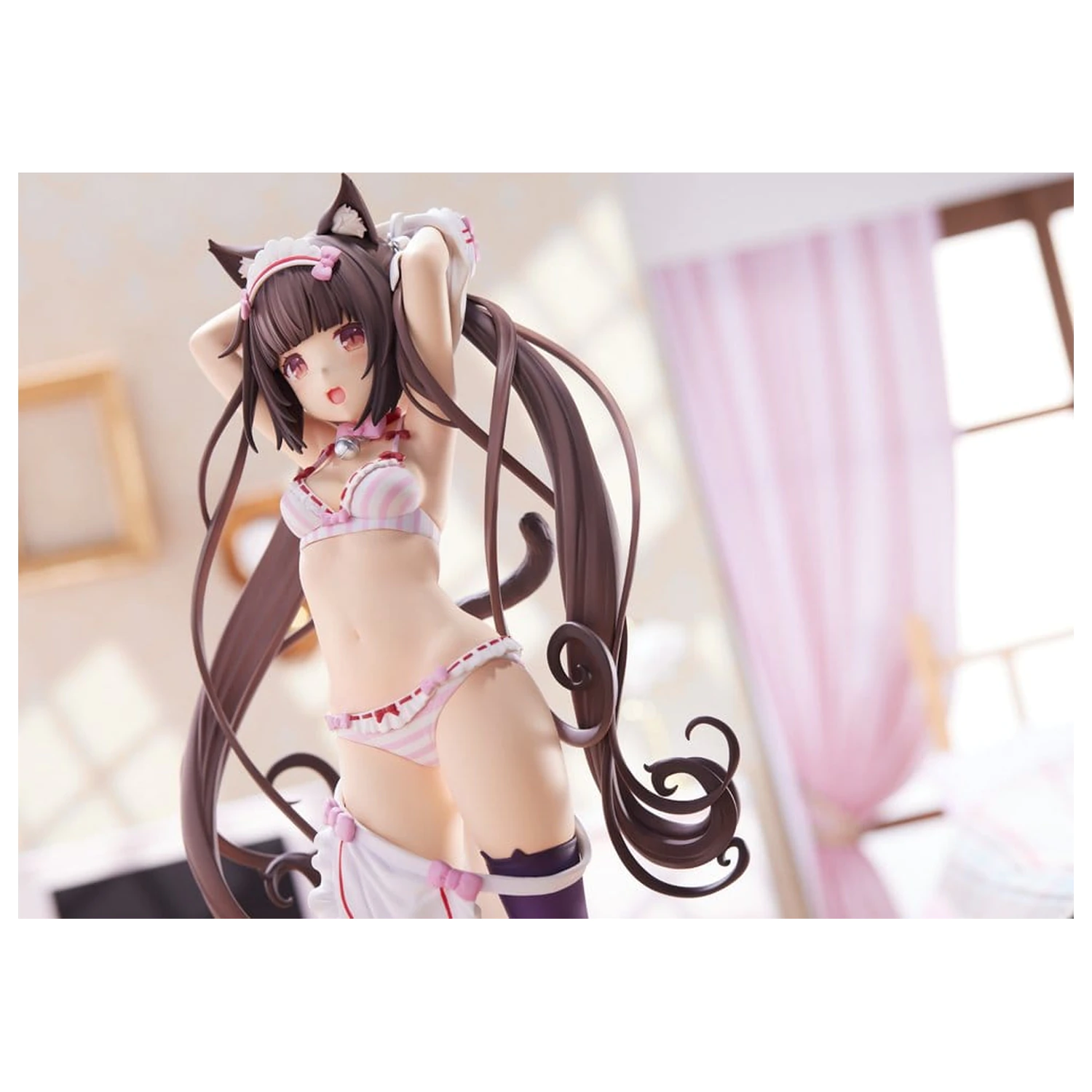 Nekopara PVC Figure 1/7 Chocola Dress up time 24 cm product photo