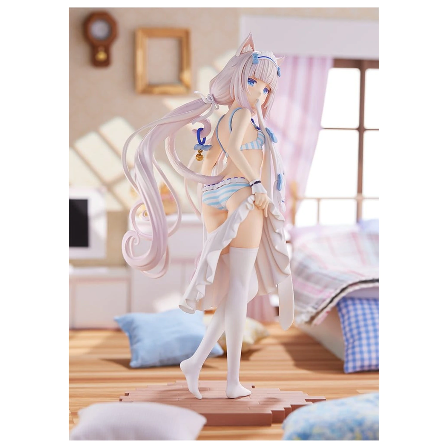 Nekopara PVC Figure 1/7 Vanilla Dress up time 24 cm product photo