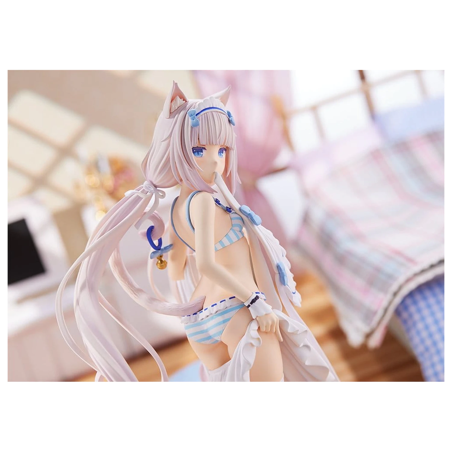 Nekopara PVC Figure 1/7 Vanilla Dress up time 24 cm product photo
