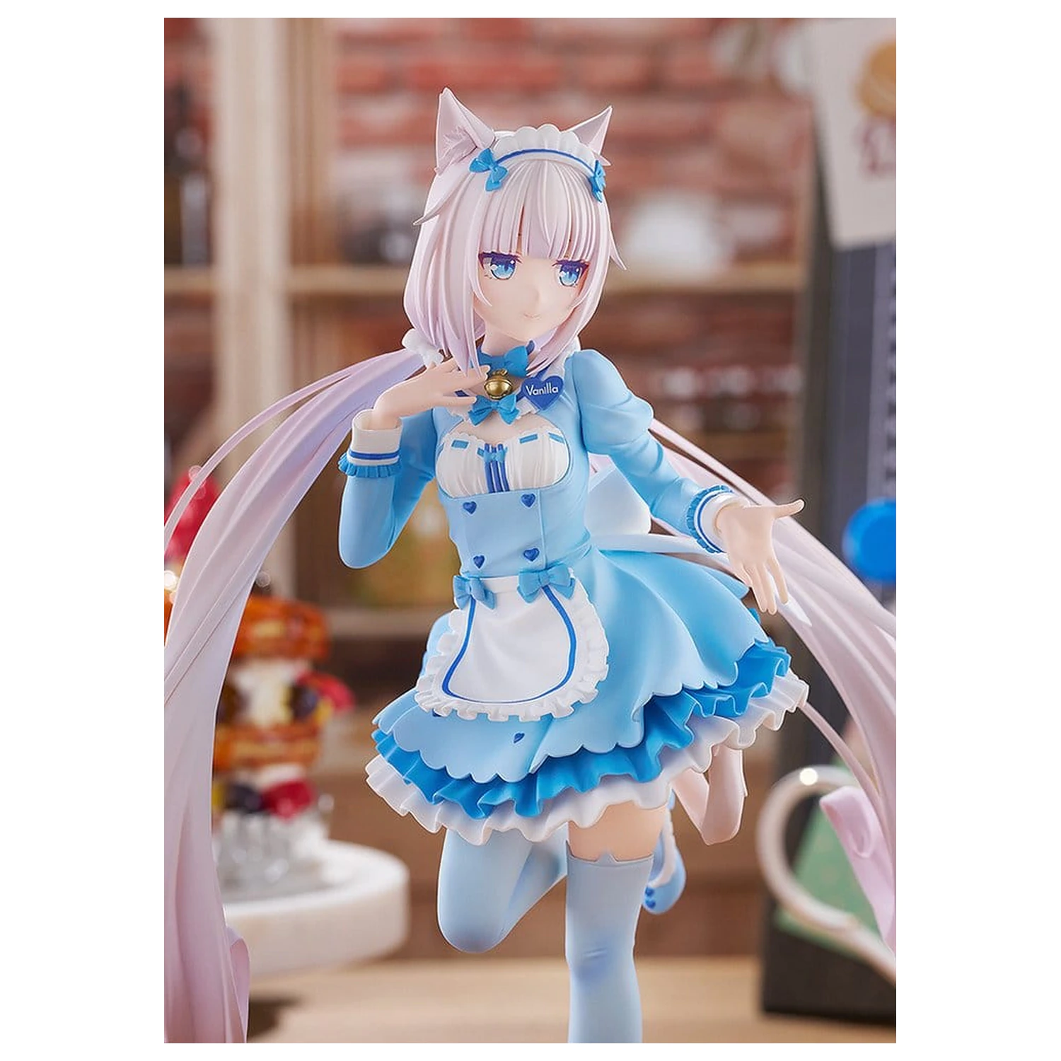 Nekopara Sekai Connect Pop Up Parade PVC Figure Vanilla: Winter Clothes Ver. L Size 22 cm    product photo