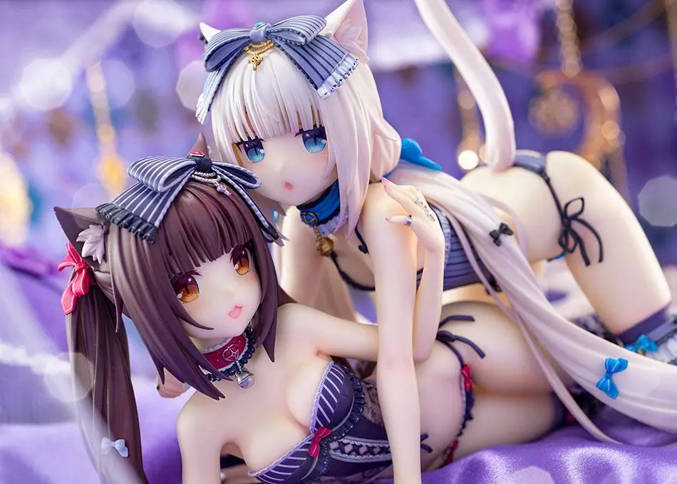 Nekopara PVC Statues 1/6 Chocola &amp; Vanilla product photo