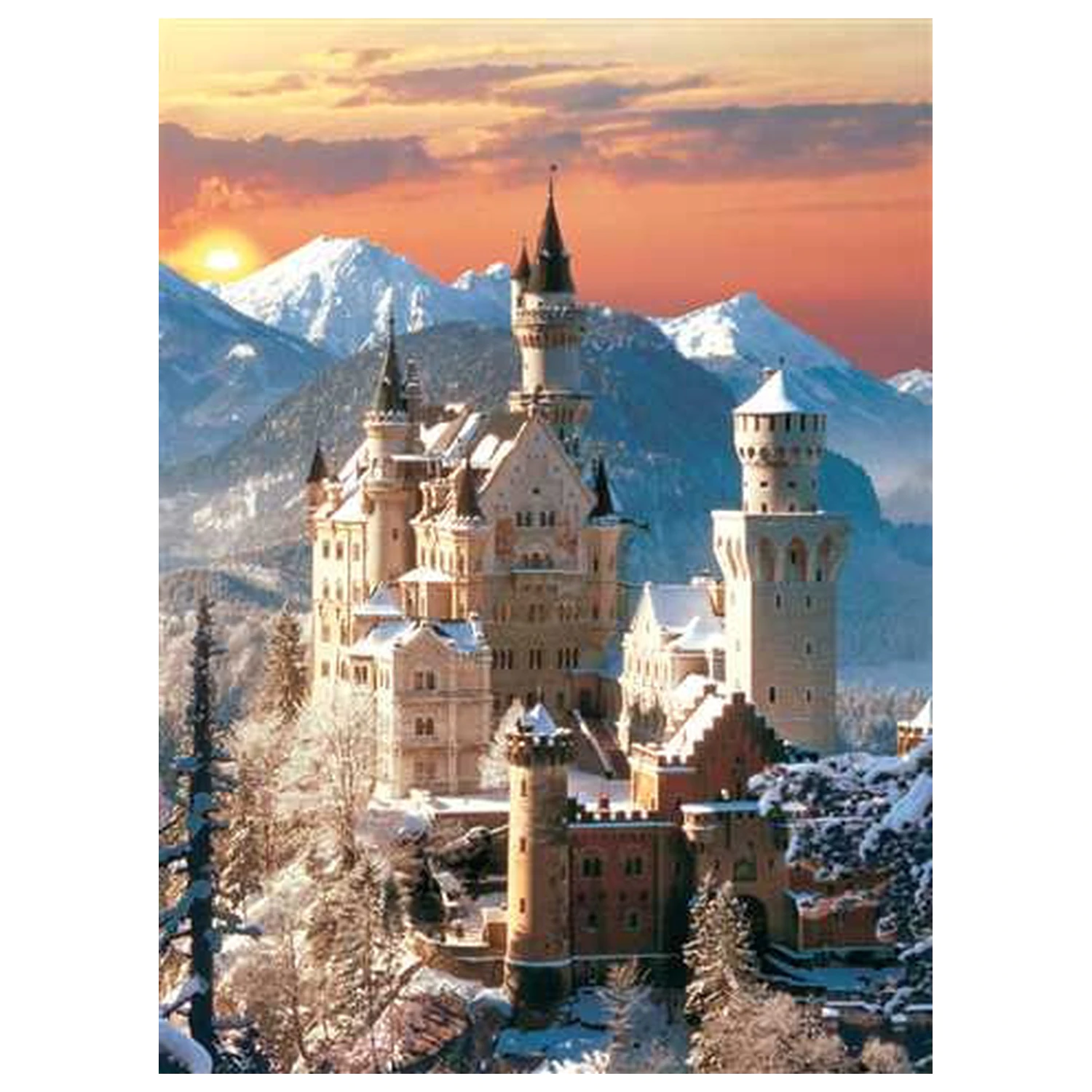 Germany Neuschwanstein 1500-piece puzzle product photo