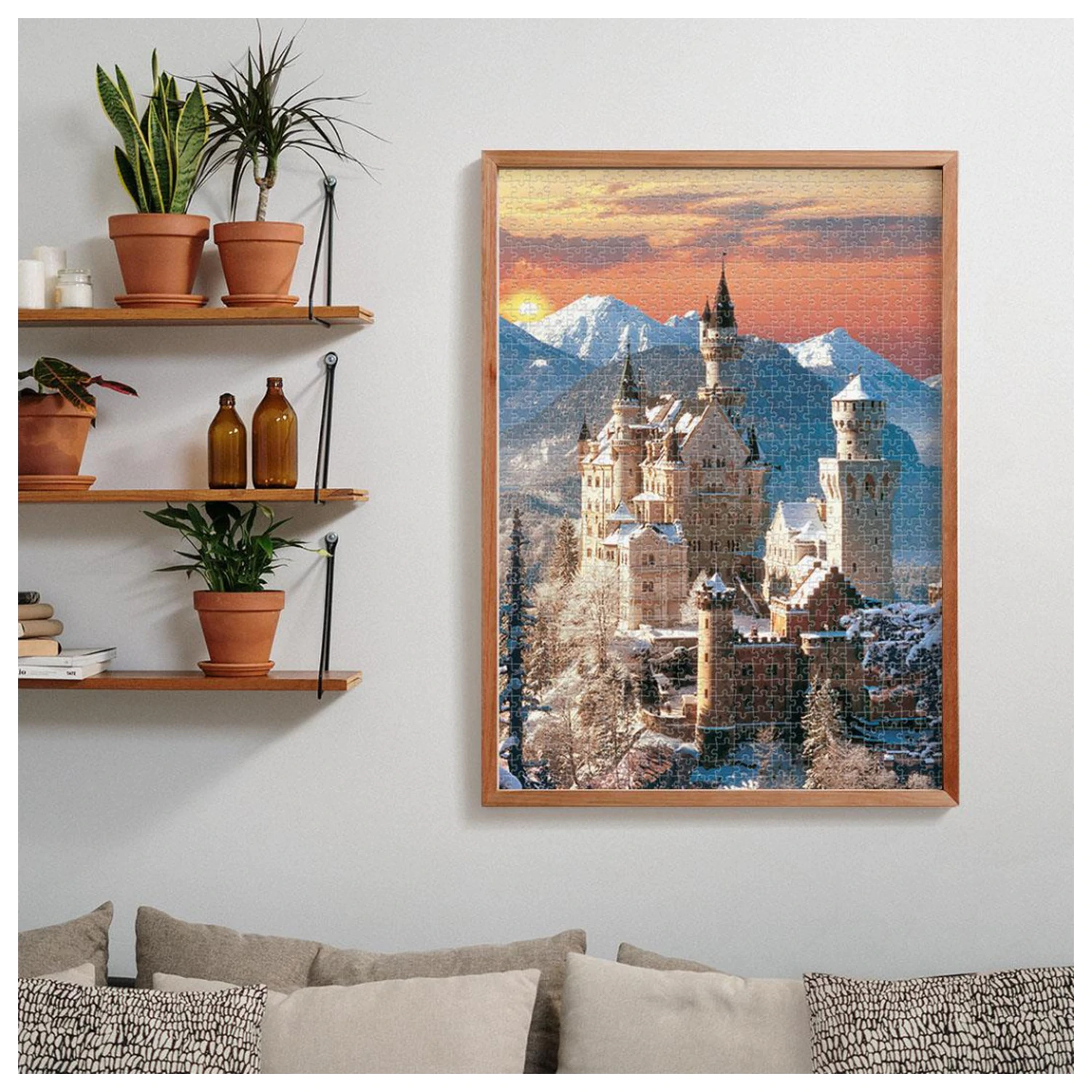 Germany Neuschwanstein 1500-piece puzzle product photo