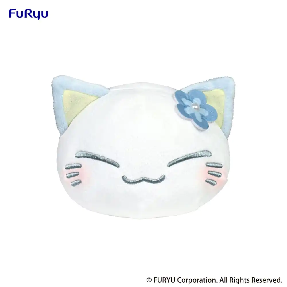 Nemuneko Cat Plush Figure Blue 18 cm termékfotó