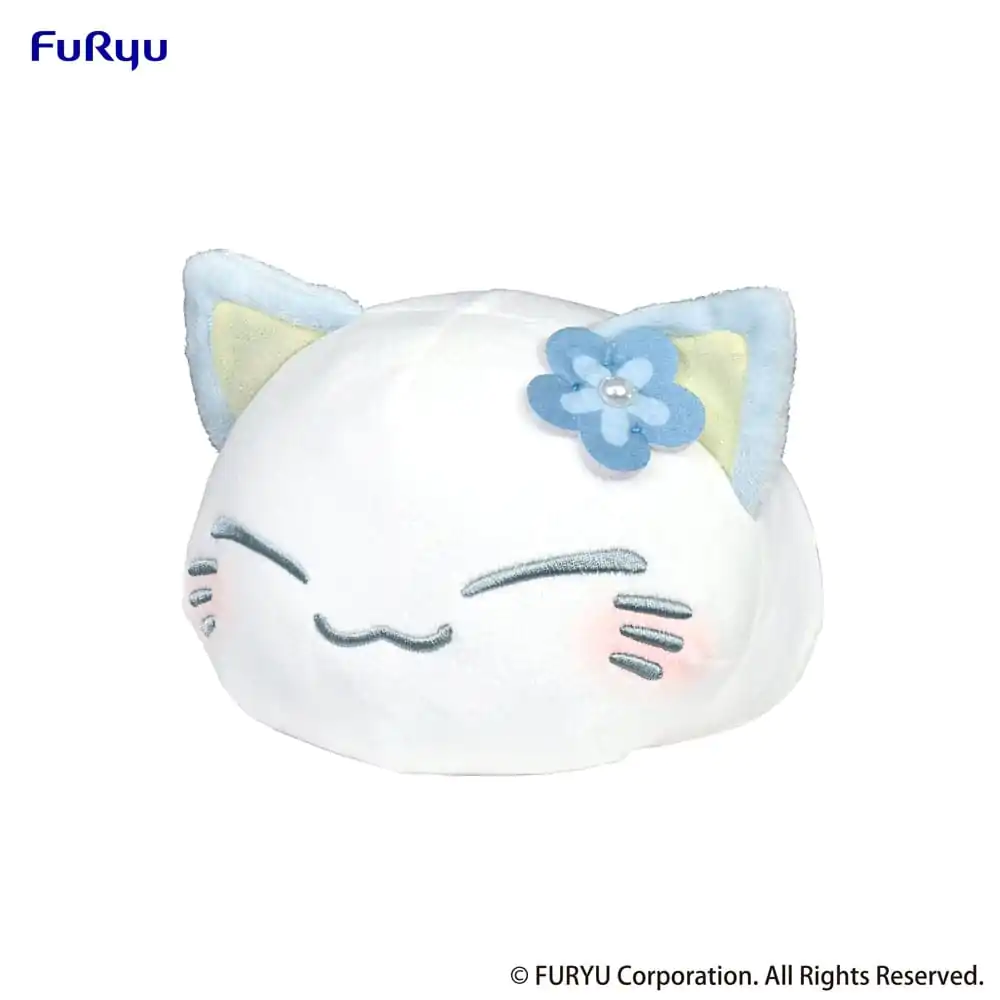 Nemuneko Cat Plush Figure Blue 18 cm termékfotó