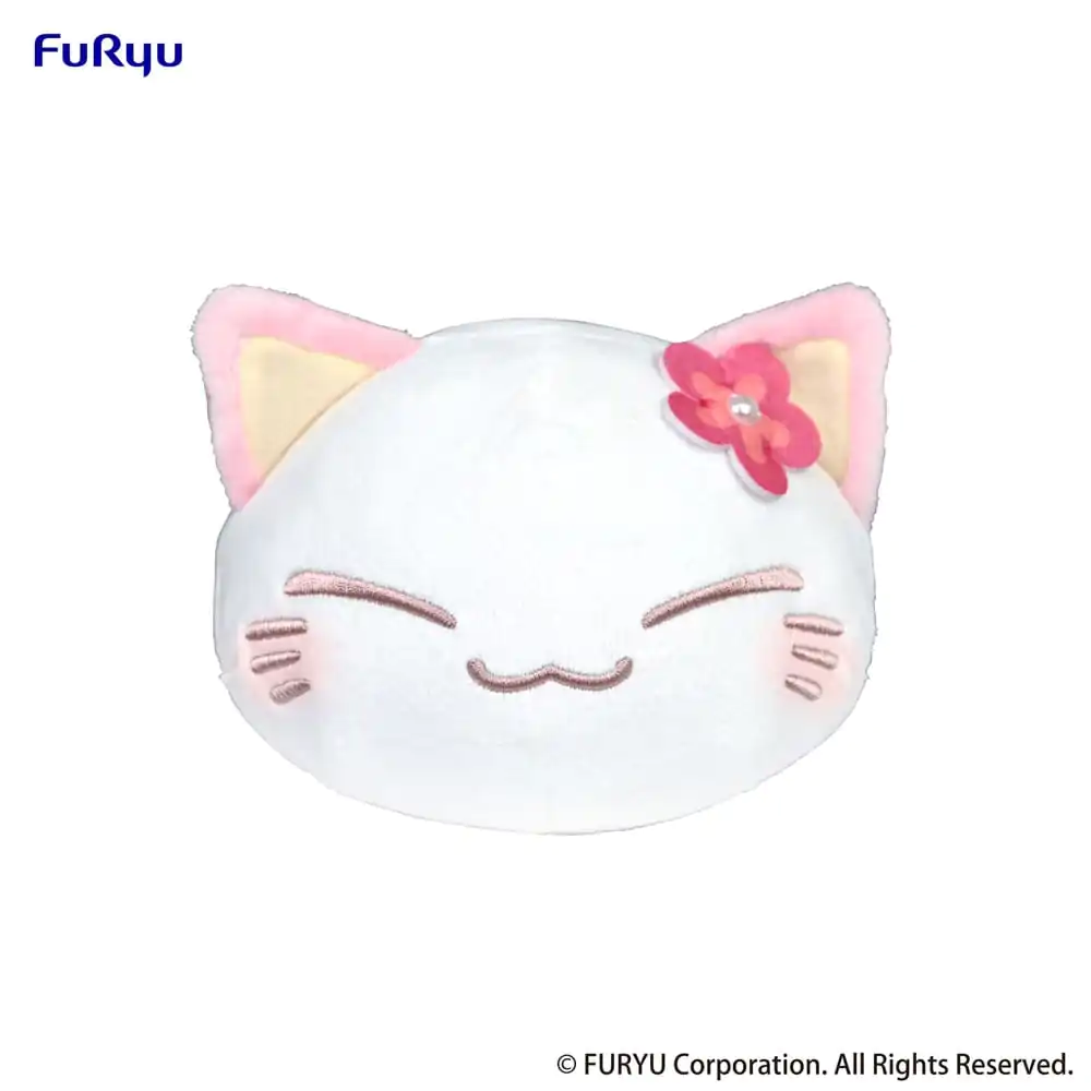 Nemuneko Cat Plush Figure Pink 18 cm product photo