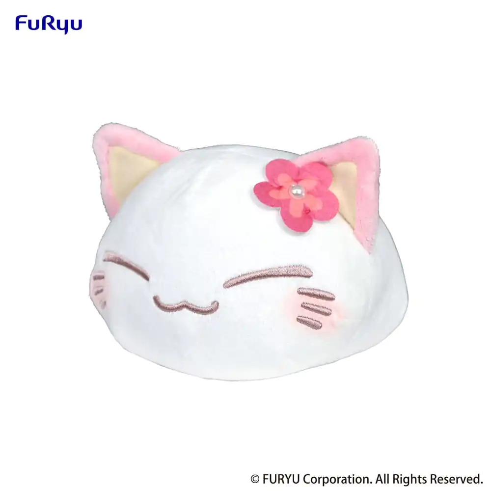 Nemuneko Cat Plush Figure Pink 18 cm product photo