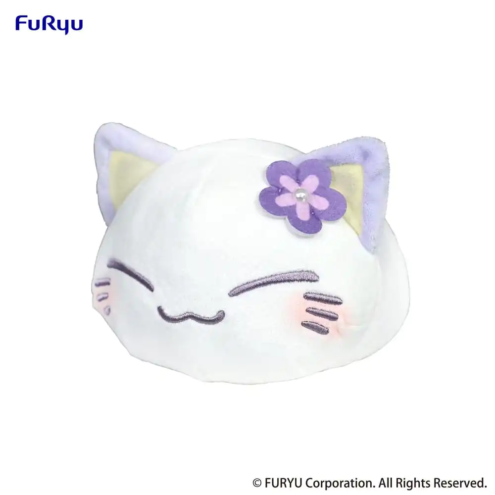 Nemuneko Cat Plush Figure Purple 18 cm termékfotó